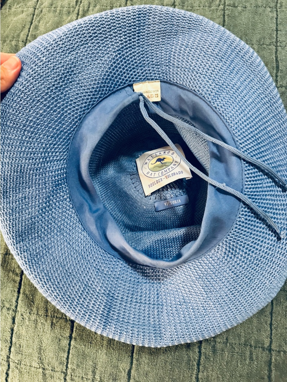 Periwinkle Sun Hat - Picture 4 of 6